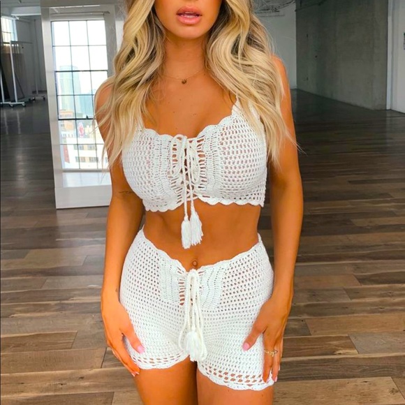 Tiger Mist | Shorts | Selling Tigermist Cream Crochet Shorts Brand New With  Tags | Poshmark